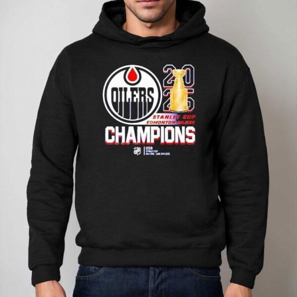 Stanley Cup Final 2025 Champions Edmonton Oilers Shirt