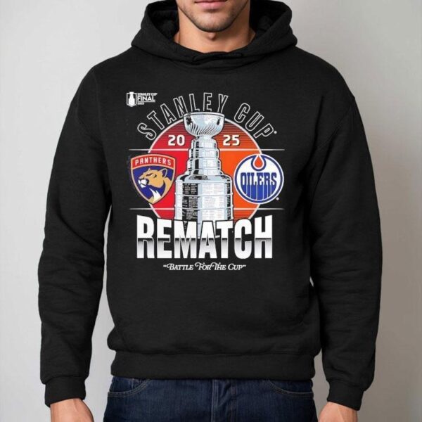Stanley Cup Final Matchup 2025 Florida Panthers Vs Edmonton Oilers Shirt