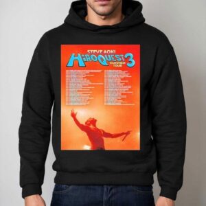 Steve Aoki Hiroquest Summer Tour Dates With Red Stage Lights In Las Vegas Rome Ibiza And More Cities Worldwide Hoodie