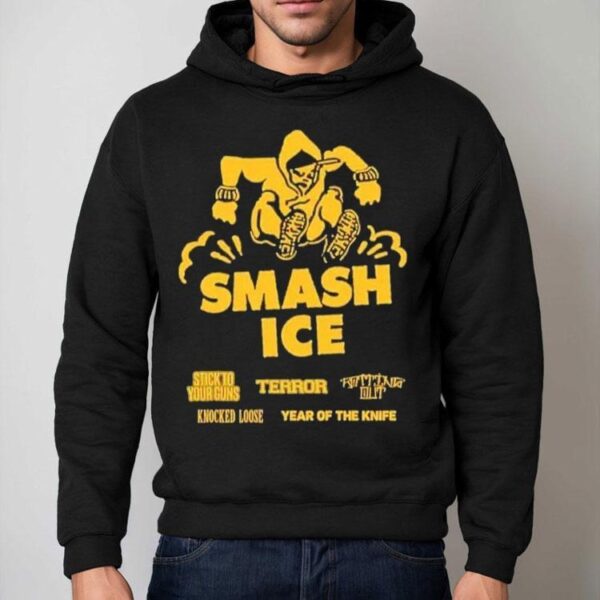 Stick To Your Guns Smash Ice Knocked Loose Year Of The Knife Shirt
