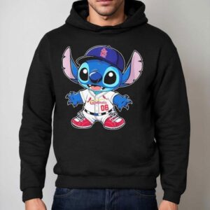 Stitch St Louis Cardinals Disney Hoodie