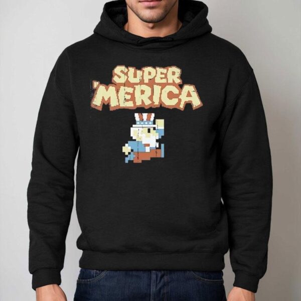Super ‘merica Uncle Sam Pixel Shirt