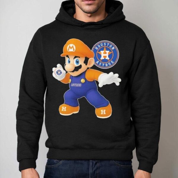Super Mario Bros X Houston Astros Shirt