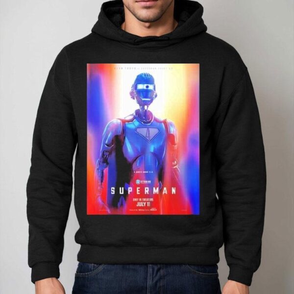 Superman Alan Tudyk Is Superman Robot 4 July 11 2025 Dc Studios Shirt