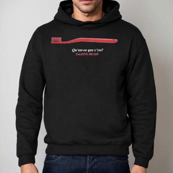 Talking Heads Qu’est-ce Que C’est Toothbrush Shirt