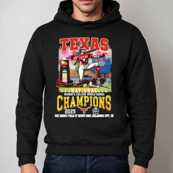 Texas Longhorns Football National Women’s College World Series Champions 2025 Shirt