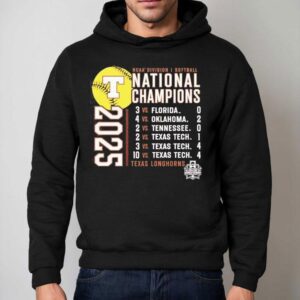 Texas Longhorns Ncaa Division I Softball National Champions Hoodie