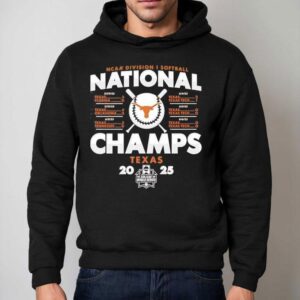 Texas Longhorns Ncaa Division I Softball National Champs Hoodie