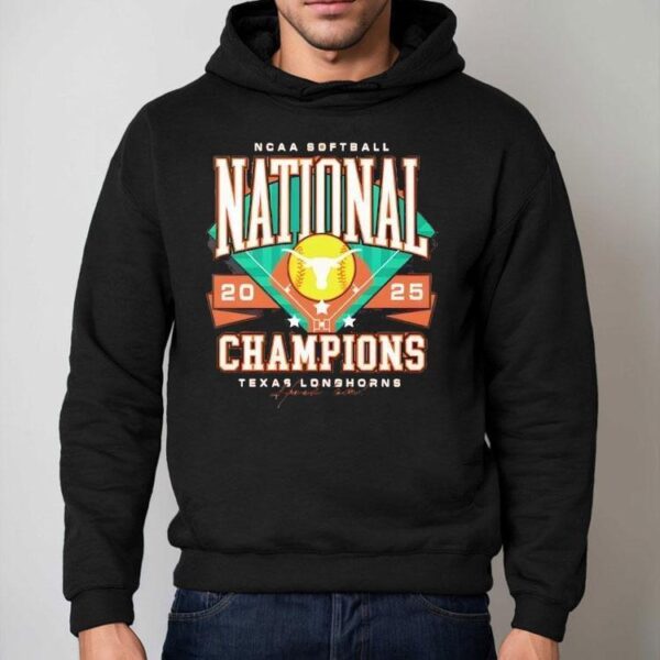 Texas Longhorns Ncaa Softball 2025 National Champs Shirt