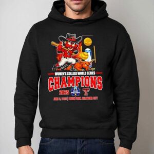 Texas Tech Red Raiders Women S College World Series Champions Masco Hoodie