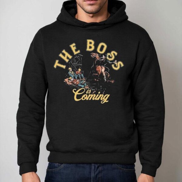 The Boss Is Coming Skeleton Shirt