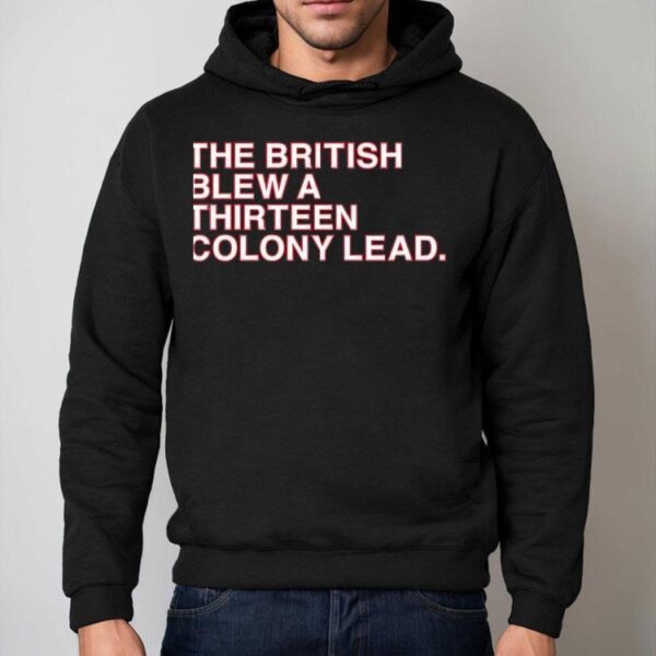The British Blew A Thirn Cololy Lead Shirt