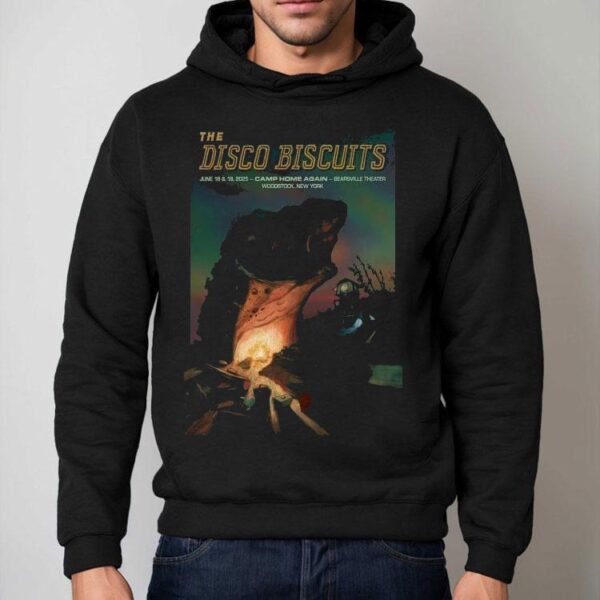 The Disco Biscuits Camp Home Again On June 18-19 2025 In Woodstock Ny Tour Shirt