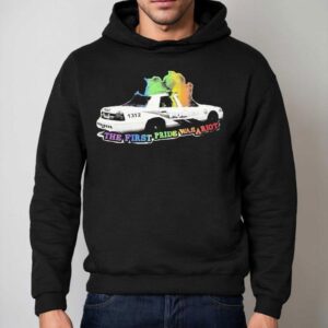 The First Pride Was A Riot Police Rainbow Hoodie
