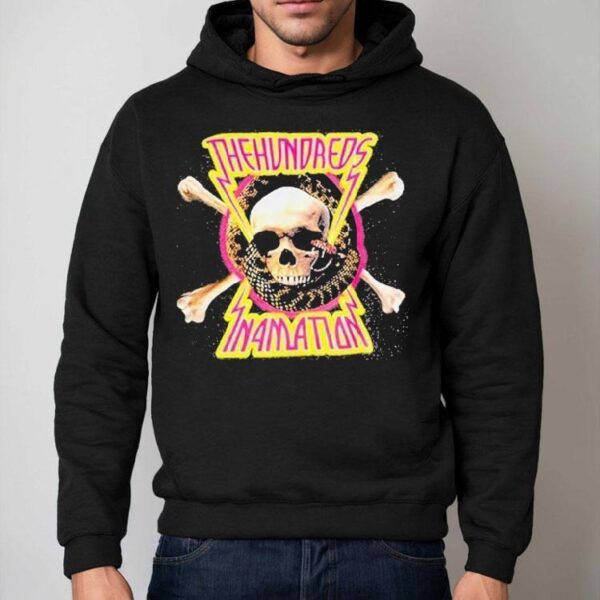 The Hundreds X In4mation Skull Shirt