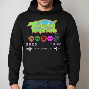 The Living Tombstone World Tour June At Osaka Japan Logo Hoodie