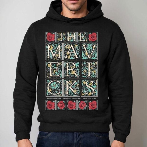 The Mavericks La Crosse La Crosse Wi June 6 2025 Tour Shirt