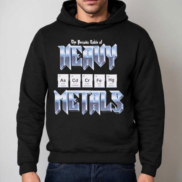 The Periodic Table Of Heavy Metals Shirt