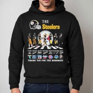 The Pittsburgh Slers Thank You For The Memories Road Abbey Signatures Hoodie