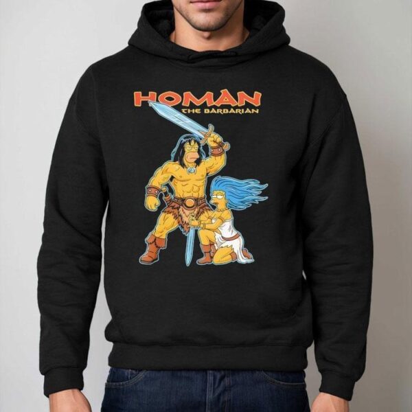 The Simpsons Homar The Barbarian Shirt