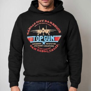 Top Gun Original Movie Filming Location Kansas City Barbeque San Diego Calif Hoodie