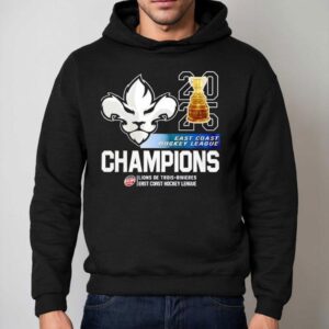 Trois Rivieres Lions East Coast Hockey League Champions Hoodie