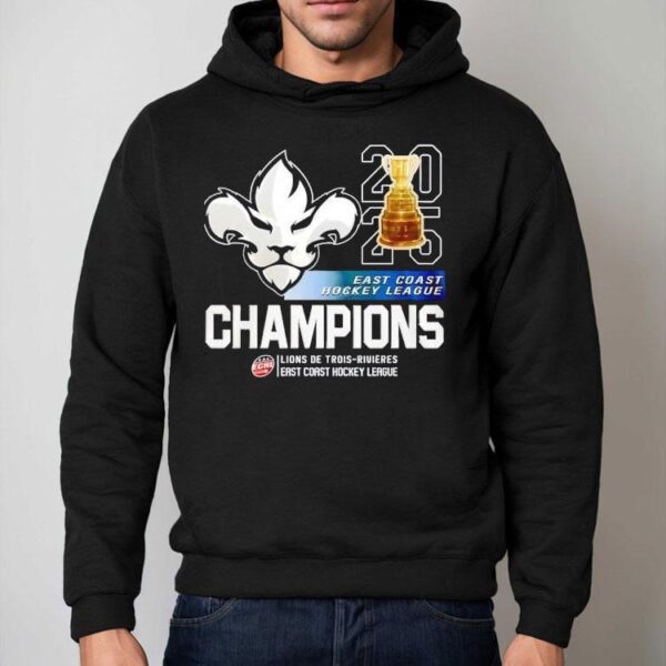 Trois-rivieres Lions East Coast Hockey League Champions 2025 Shirt