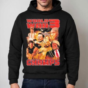 Trump Elon Musk Contra Michael Tyson World War Champions Hoodie