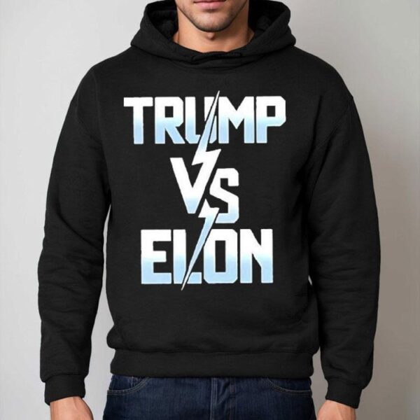 Trump Vs Elon Musk Typography Shirt