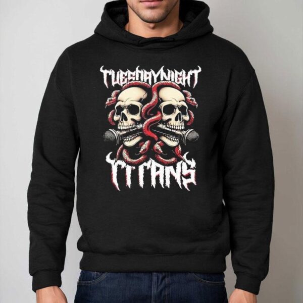 Two Skulls Tuesday Night Titans Shirt