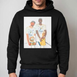 Tyrese Haliburton And Pascal Siakam Basketball Champions Hoodie