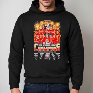 Uefa Nations League Champions Portugal National Football Team Signatures Hoodie