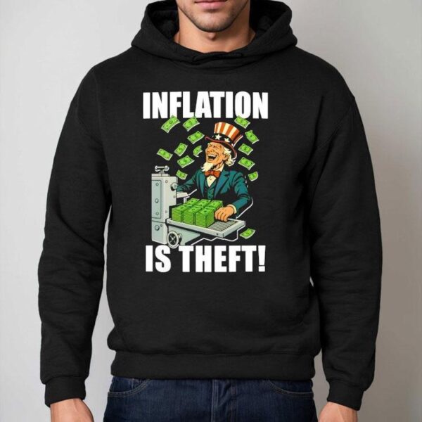 Uncle Sam Inflation Is Theft Shirt