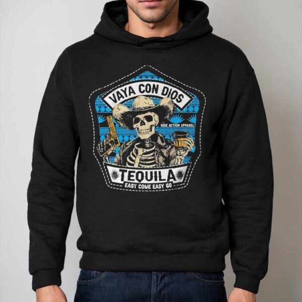 Vaya Con Dios Tequila Easy Come Easy Skeleton Shirt