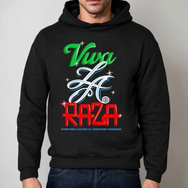 Vura La Raza Streetwise Clothing Co Registered Trademark Shirt