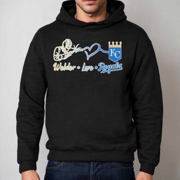 Welder Love Kansas City Royals Shirt