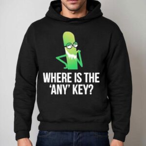 Where Is The Any Key With Character Hoodie