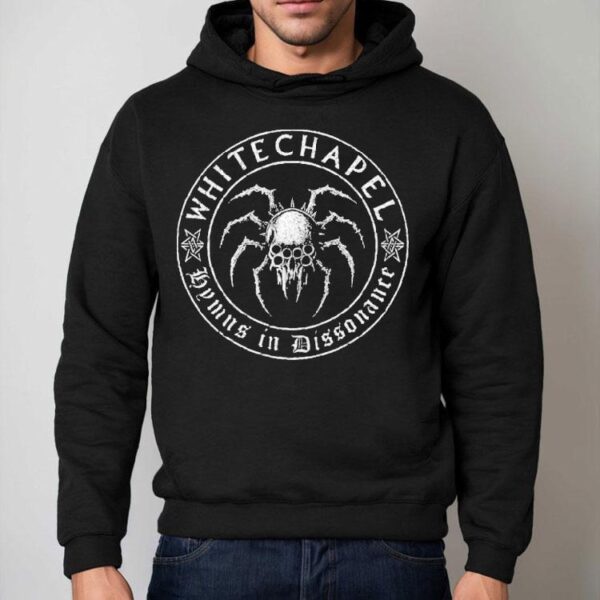 Whitechapel Hymns In Dissonance Spider Skull Shirt