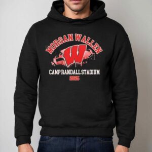 Wisconsin Badgers X Morgan Wallen Camp Randall Stadium Hoodie