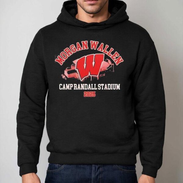 Wisconsin Badgers X Morgan Wallen Camp Randall Stadium 2025 Shirt