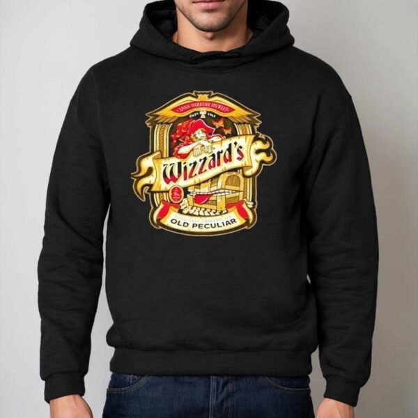 Wizzards Old Peculiar Magically Crafted Ale Logo Shirt