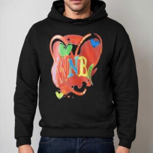 Wnba Pride Heart Neon Hoodie