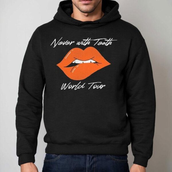 Zack Peter Never With Th World Tour 2025 Lip Shirt