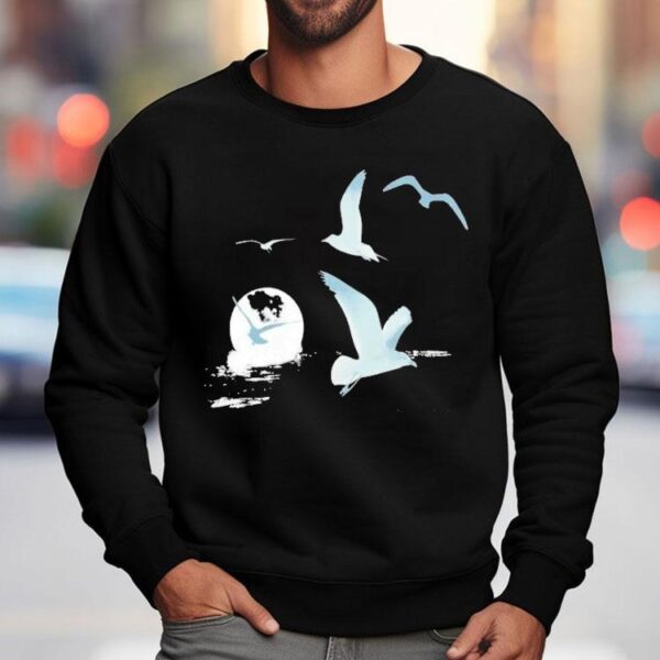 1989 Seagull Boxy Cherry Lips Crystal Skies Shirt