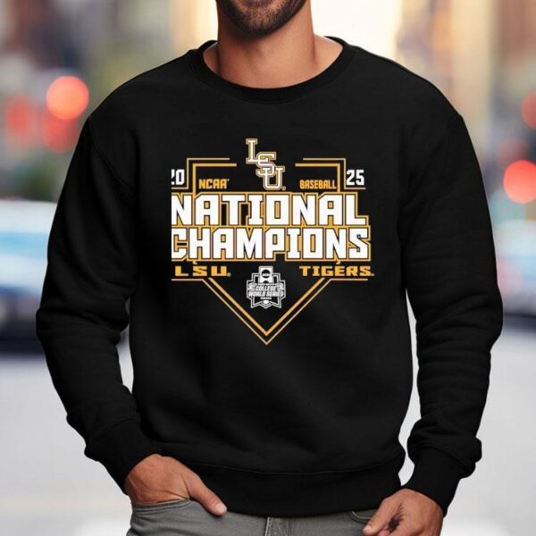 2025 Lsu Tigers Ncaa Baseball Men’s College World Series Champions Shirt