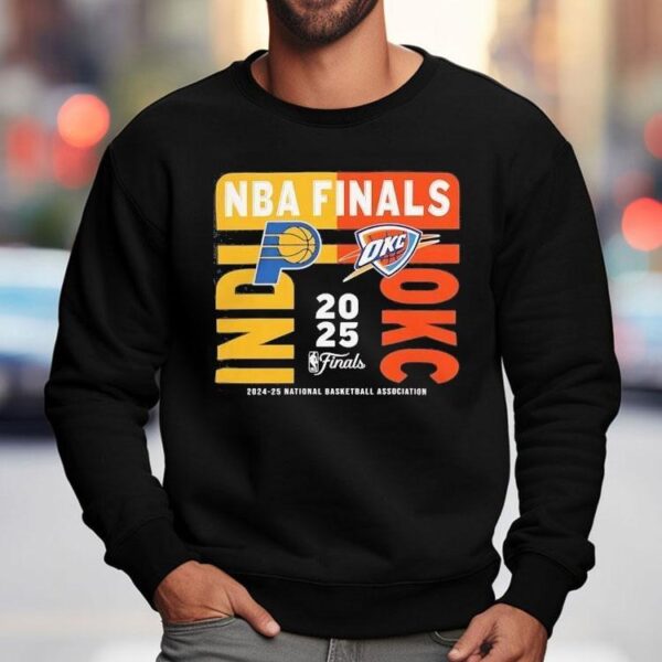 2025 Nba Finals Matchup Indiana Pacers Vs Okc Thunder Shirt