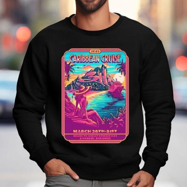 311 Caribbean Cruise March 26th 31st 2025 Miami Great Stirrup Cay And Nassau Bahamas Paradise Shirt