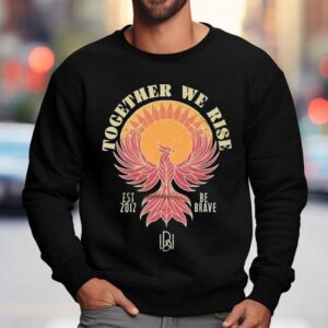 Shop X Braveworks Together We Rise Be Brave Est Sweatshirt