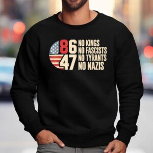 No Kings No Fascists No Tyran Sweatshirt