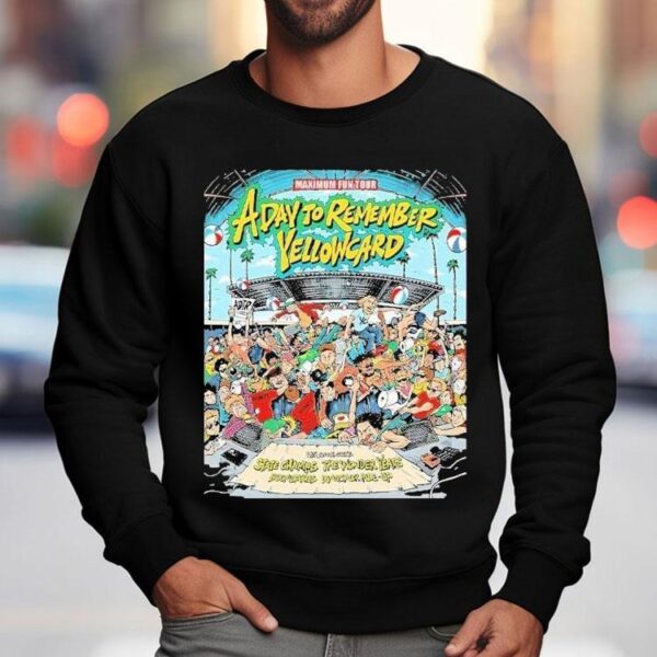 A Day To Remember Maximum Fun Tour 2025 Dates List Start On September 5 In Cuyahoga Falls Oh Shirt